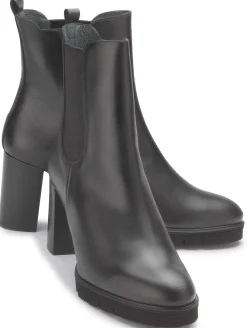 Stiefeletten|Horsch Schuhe Stiefelette in Übergrößen Schwarz