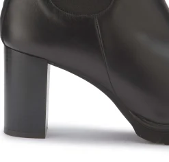 Stiefeletten|Horsch Schuhe Stiefelette in Übergrößen Schwarz