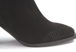 Stiefeletten|Horsch Schuhe Stiefelette in Übergrößen Schwarz
