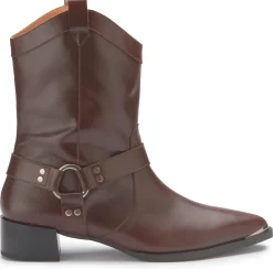 Stiefeletten|Horsch Schuhe Stiefelette in Übergrößen Braun