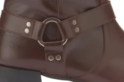Stiefeletten|Horsch Schuhe Stiefelette in Übergrößen Braun