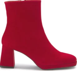 Stiefeletten|Horsch Schuhe Stiefelette in Untergrößen Rot