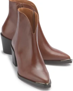 Stiefeletten|Horsch Schuhe Stiefelette in Untergrößen Braun