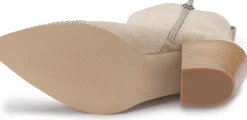 Stiefeletten|Horsch Schuhe Stiefelette in Untergrößen Beige