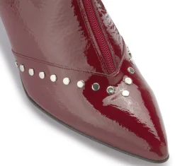 Stiefeletten|Horsch Schuhe Stiefelette in Untergrößen Rot