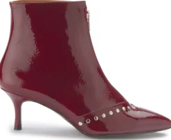 Stiefeletten|Horsch Schuhe Stiefelette in Untergrößen Rot