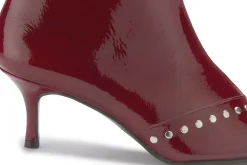 Stiefeletten|Horsch Schuhe Stiefelette in Untergrößen Rot