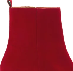 Stiefeletten|Horsch Schuhe Stiefelette in Untergrößen Rot