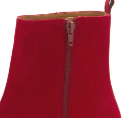 Stiefeletten|Horsch Schuhe Stiefelette in Untergrößen Rot