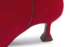 Stiefeletten|Horsch Schuhe Stiefelette in Untergrößen Rot
