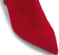 Stiefeletten|Horsch Schuhe Stiefelette in Untergrößen Rot
