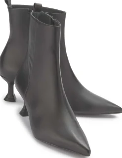 Stiefeletten|Horsch Schuhe Stiefelette in Untergrößen Schwarz