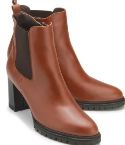 Stiefeletten|Horsch Schuhe Stiefelette in Untergrößen Braun
