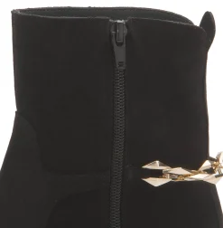 Stiefeletten|Horsch Schuhe Stiefelette in Untergrößen Schwarz