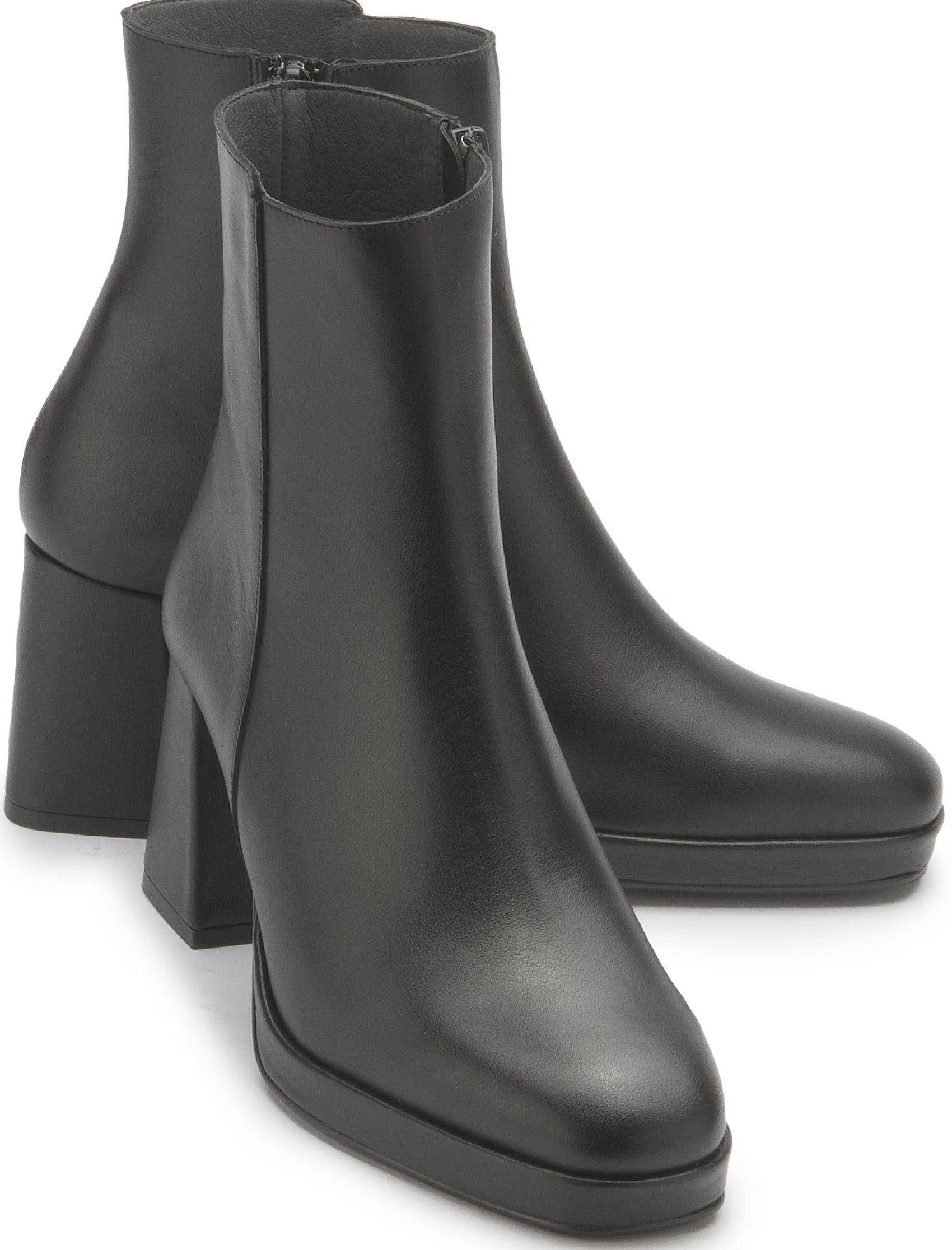 Stiefeletten|Horsch Schuhe Stiefelette in Untergrößen Schwarz