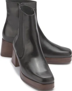 Stiefeletten|Horsch Schuhe Stiefelette in Untergrößen Schwarz