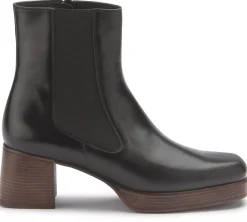 Stiefeletten|Horsch Schuhe Stiefelette in Untergrößen Schwarz