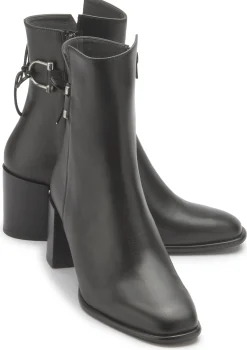 Stiefeletten|Horsch Schuhe Stiefelette in Untergrößen Schwarz