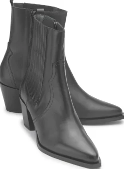 Stiefeletten|Horsch Schuhe Stiefelette in Untergrößen Schwarz