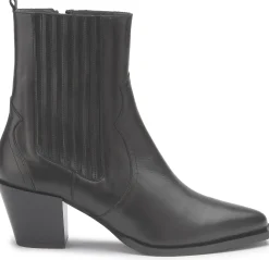 Stiefeletten|Horsch Schuhe Stiefelette in Untergrößen Schwarz