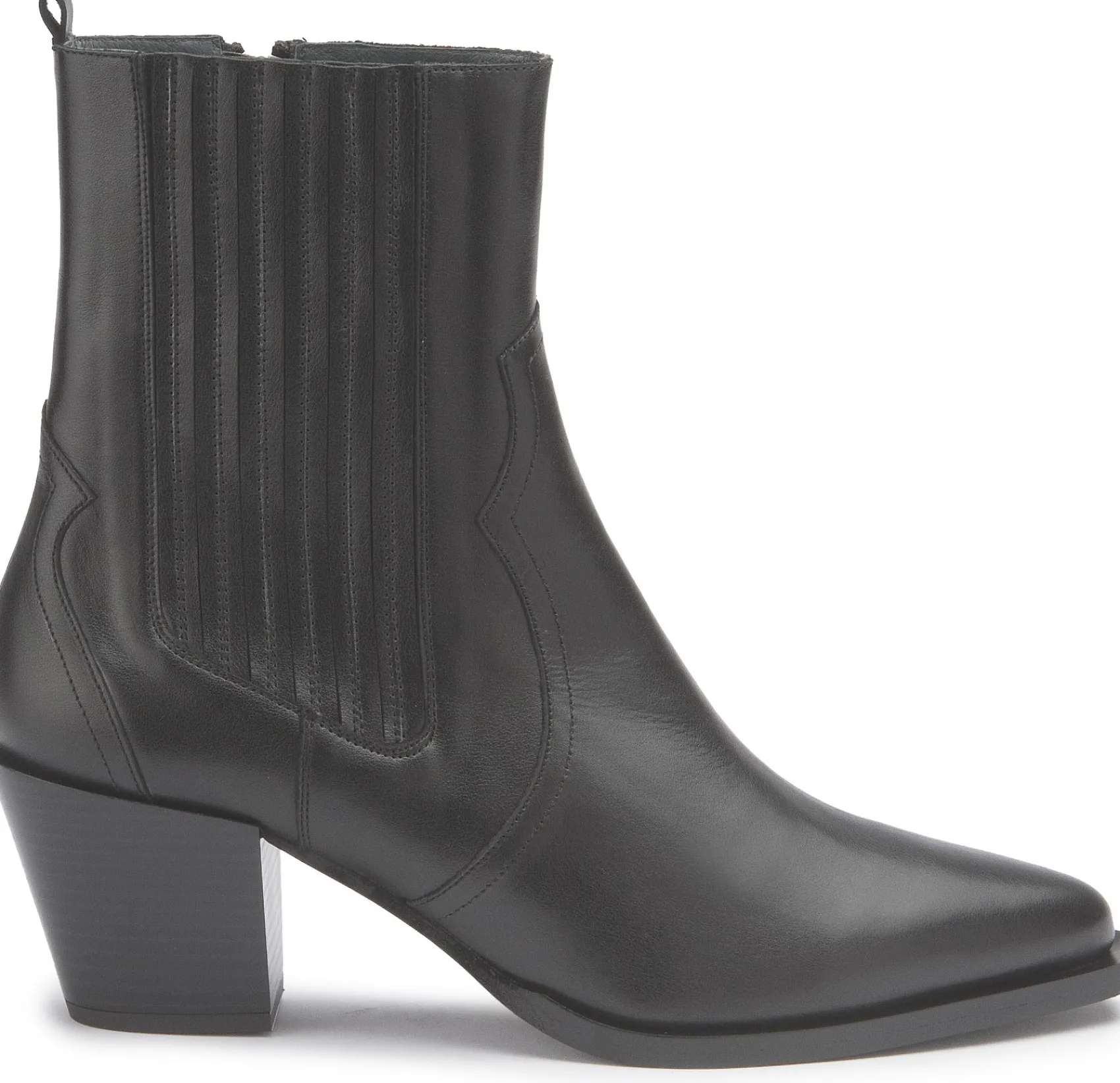 Stiefeletten|Horsch Schuhe Stiefelette in Untergrößen Schwarz