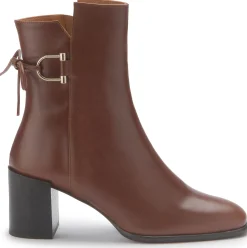 Stiefeletten|Horsch Schuhe Stiefelette in Untergrößen Braun