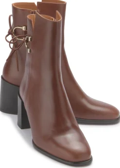 Stiefeletten|Horsch Schuhe Stiefelette in Untergrößen Braun