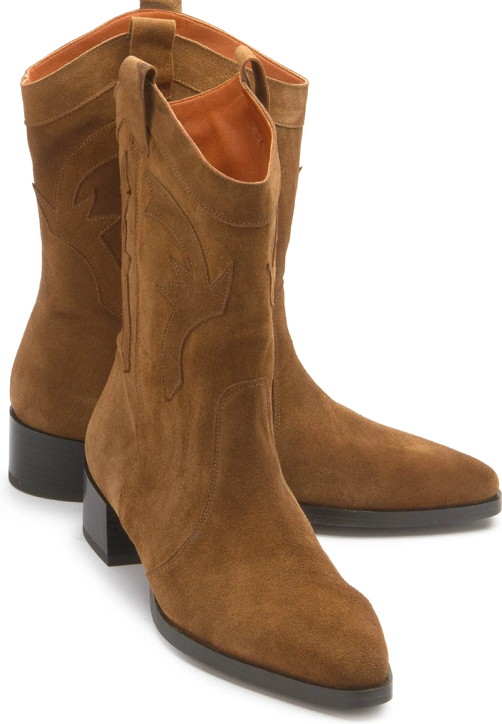 Stiefeletten|Horsch Schuhe Stiefelette in Untergrößen Braun