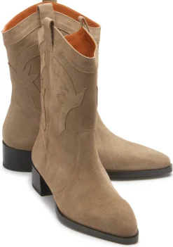 Stiefeletten|Horsch Schuhe Stiefelette in Untergrößen Beige