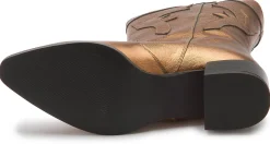 Stiefeletten|Horsch Schuhe Stiefelette in Untergrößen Gold