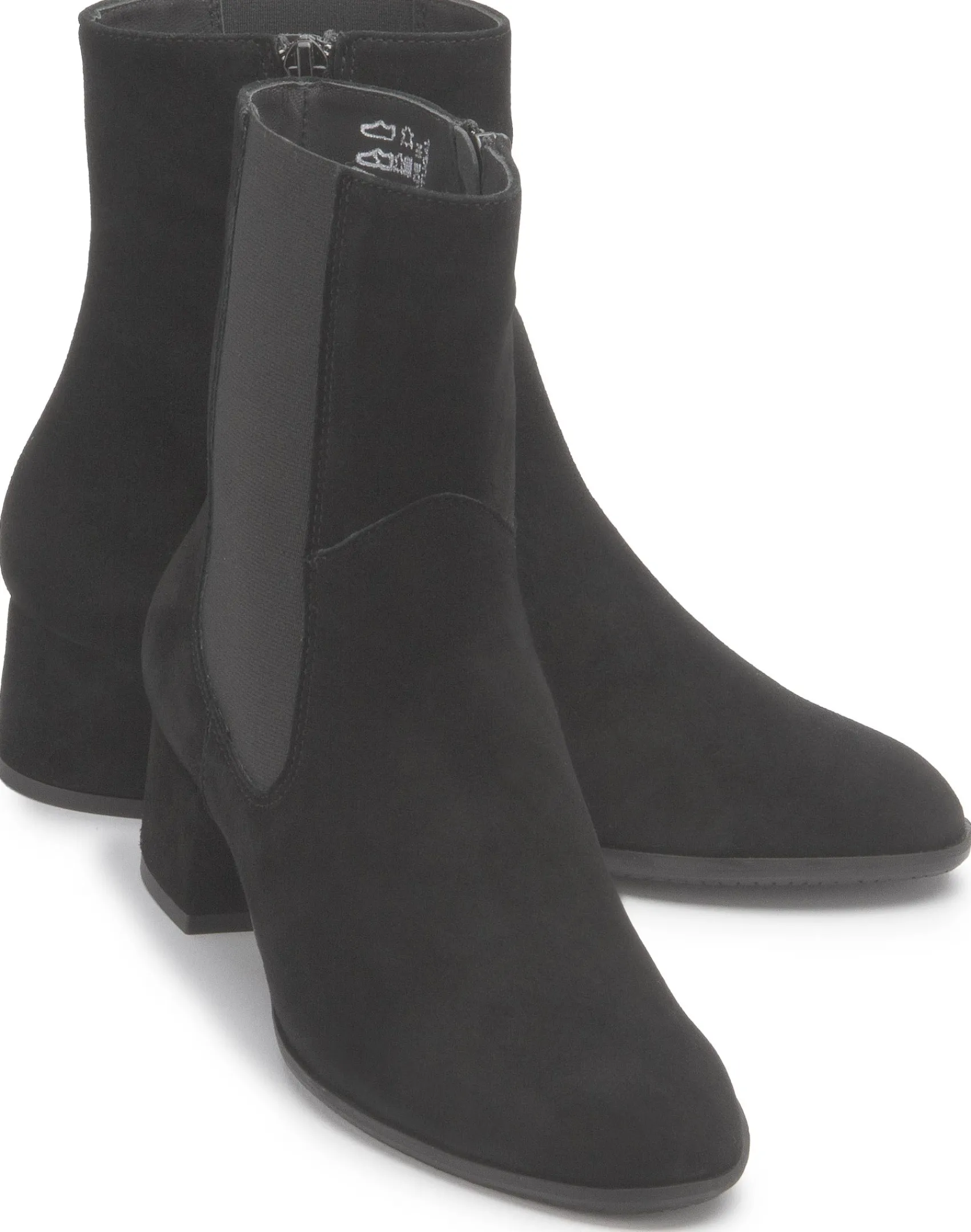 Stiefeletten|Horsch Schuhe Stiefelette in Untergrößen Schwarz