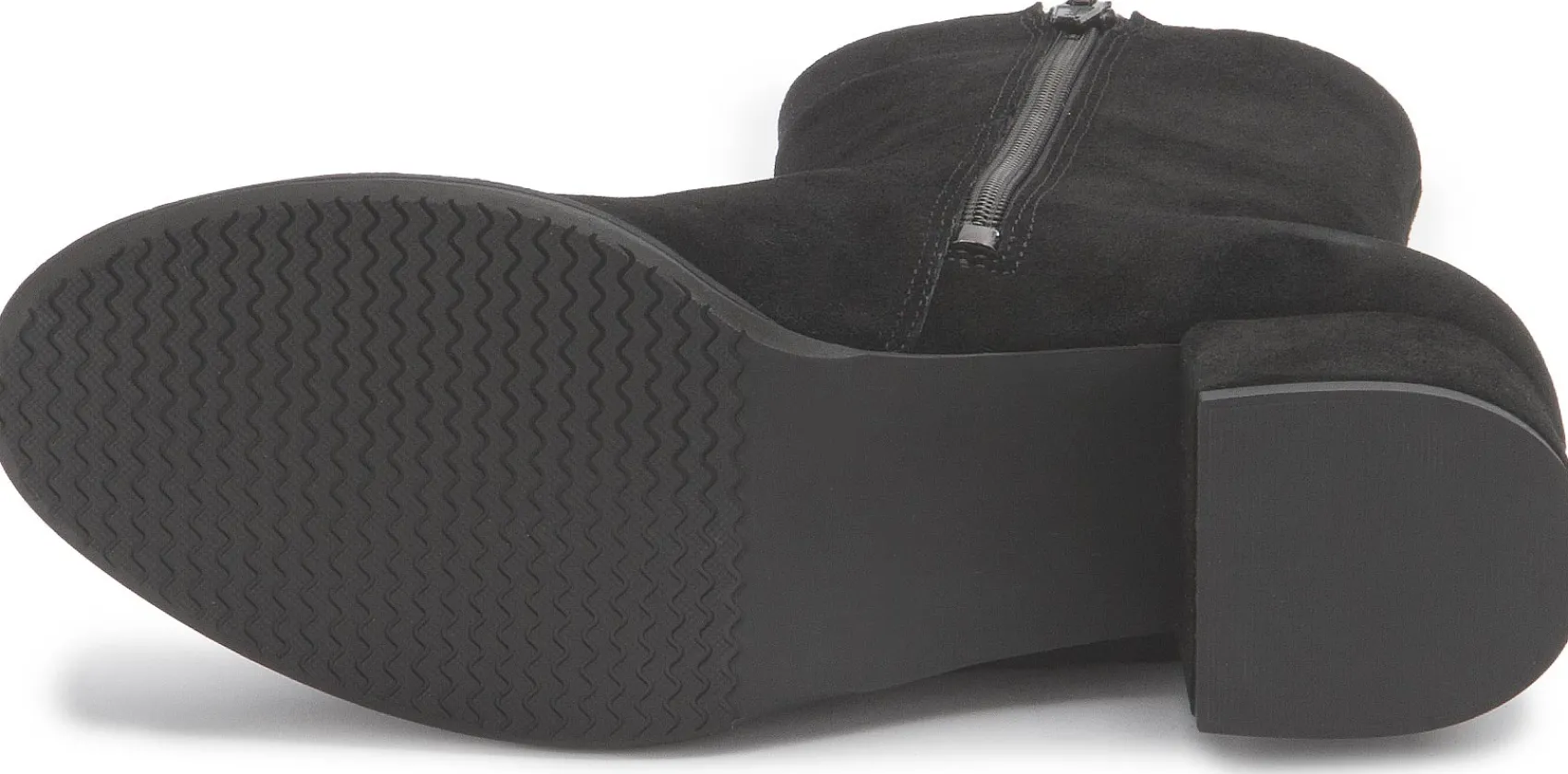 Stiefeletten|Horsch Schuhe Stiefelette in Untergrößen Schwarz