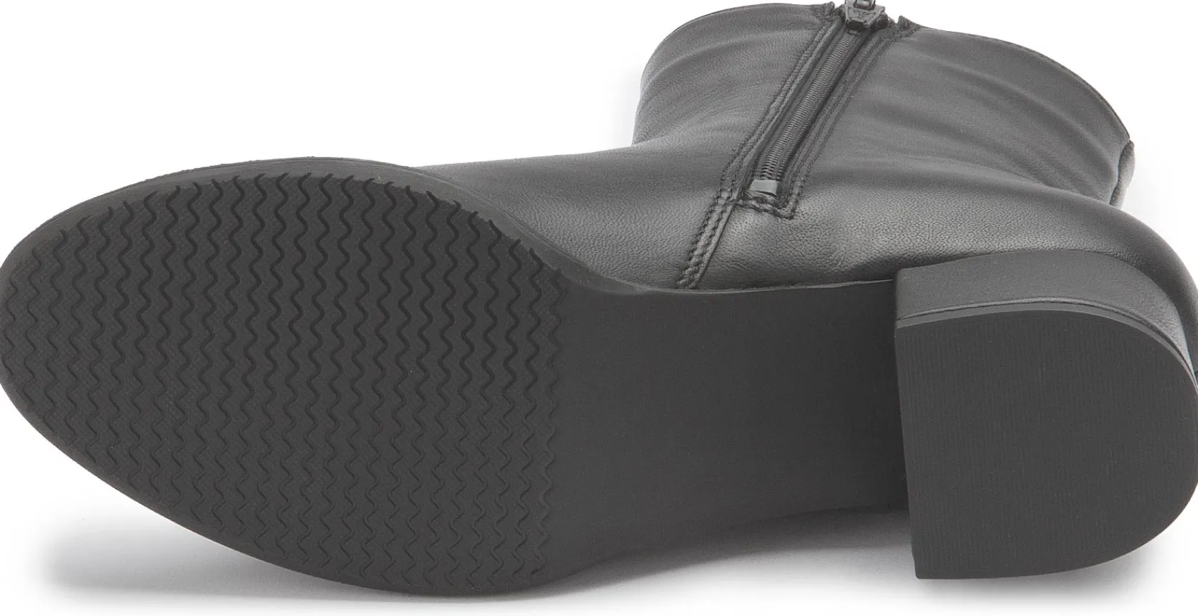 Stiefeletten|Horsch Schuhe Stiefelette in Untergrößen Schwarz