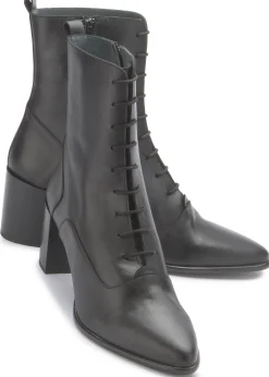 Stiefeletten|Horsch Schuhe Stiefelette in Untergrößen Schwarz