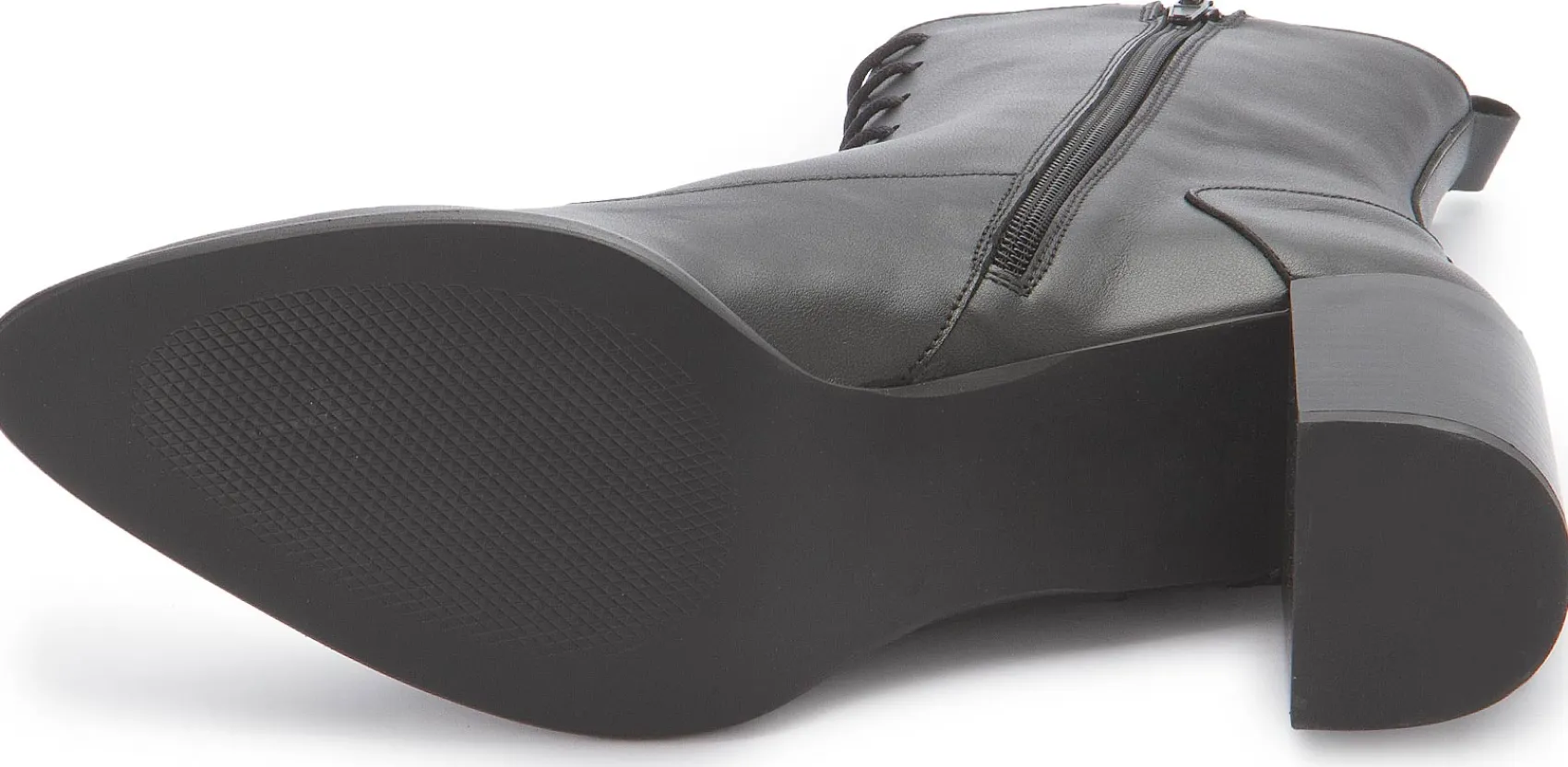 Stiefeletten|Horsch Schuhe Stiefelette in Untergrößen Schwarz
