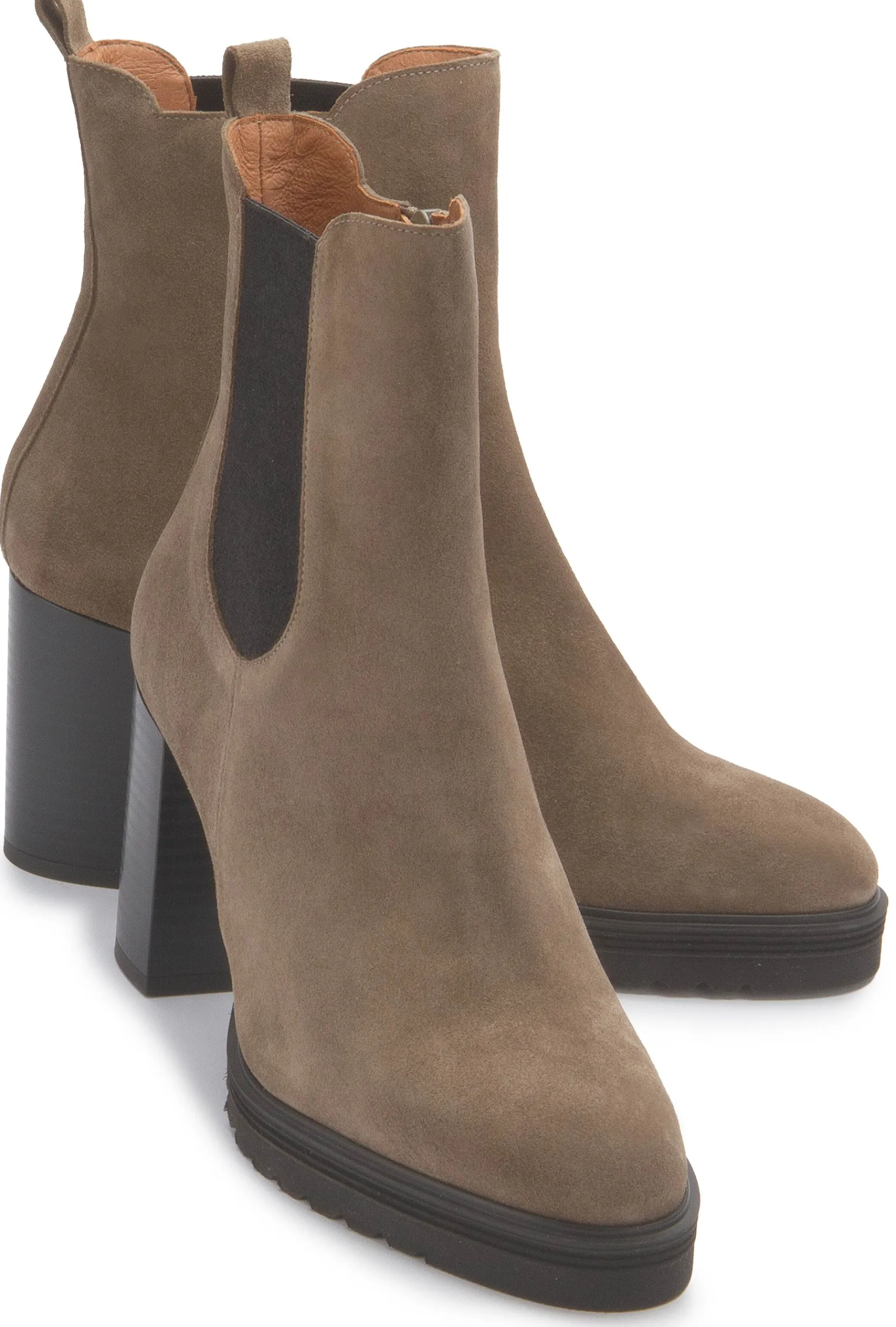 Stiefeletten|Horsch Schuhe Stiefelette in Untergrößen Grün