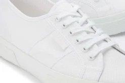 Sneaker|Schnürschuhe|superga Sneaker in Übergrößen Weiß