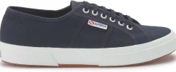 Sneaker|Schnürschuhe|superga Sneaker in Übergrößen Blau