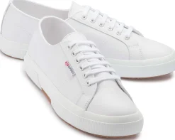 Sneaker|Schnürschuhe|superga Sneaker in Übergrößen Weiß