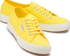 Sneaker|Schnürschuhe|superga Sneaker in Übergrößen Gelb