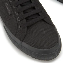 Sneaker|Schnürschuhe|superga Sneaker in Übergrößen Schwarz