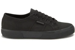 Sneaker|Schnürschuhe|superga Sneaker in Übergrößen Schwarz