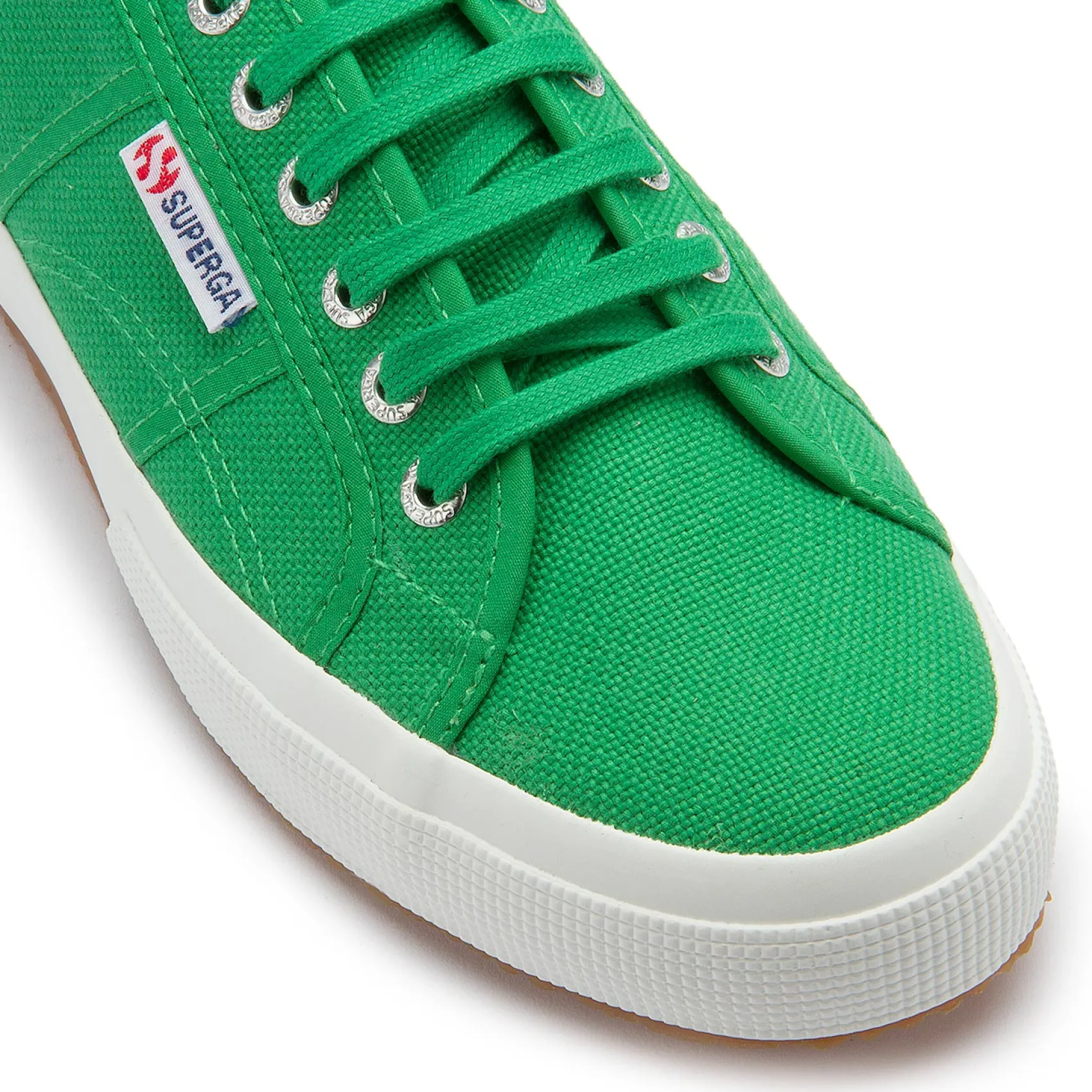 Sneaker|Schnürschuhe|superga Sneaker in Übergrößen Grün