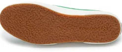 Sneaker|Schnürschuhe|superga Sneaker in Übergrößen Grün