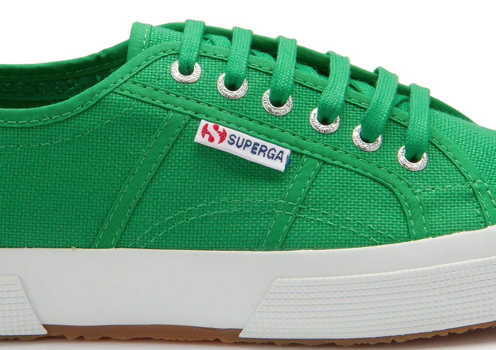 Sneaker|Schnürschuhe|superga Sneaker in Übergrößen Grün