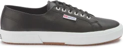 Sneaker|Schnürschuhe|superga Sneaker in Übergrößen Schwarz