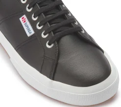 Sneaker|Schnürschuhe|superga Sneaker in Übergrößen Schwarz