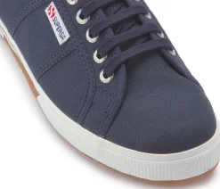 Sneaker|Schnürschuhe|superga Sneaker in Übergrößen Blau