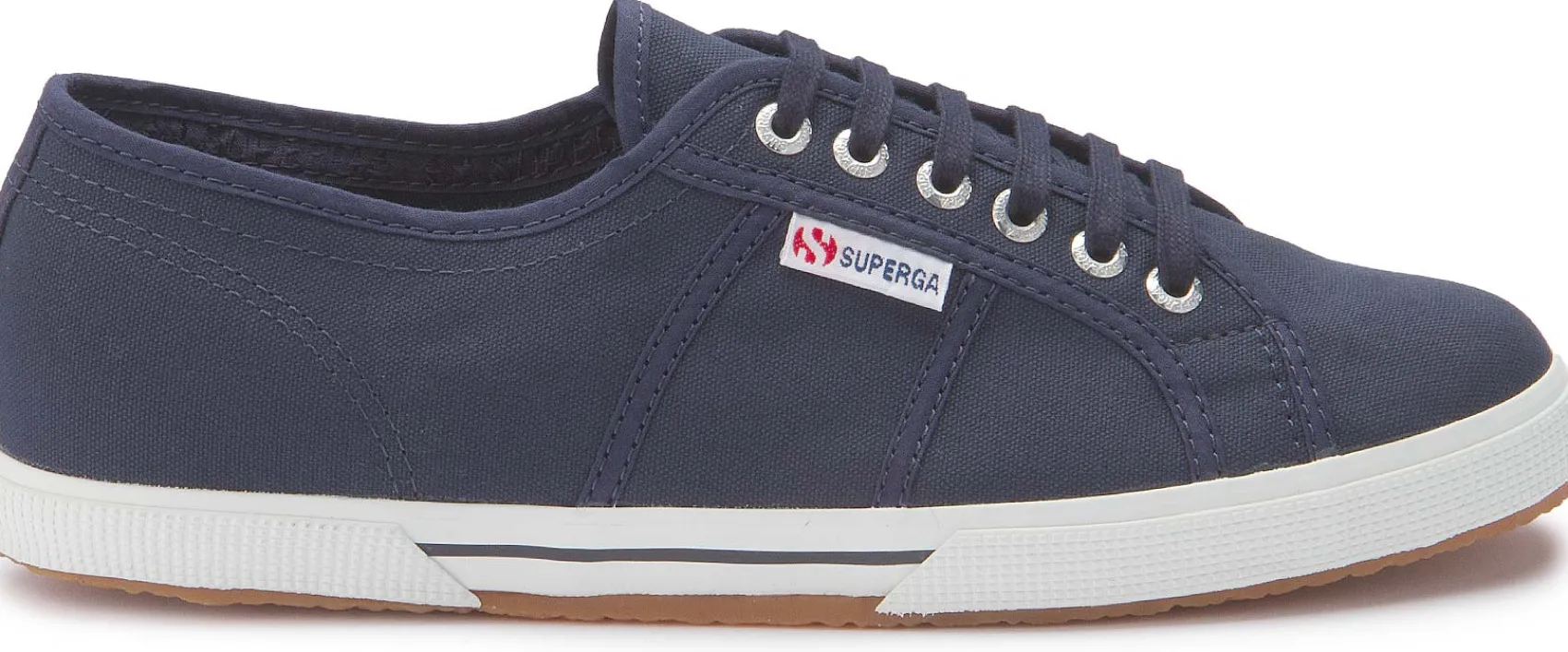 Sneaker|Schnürschuhe|superga Sneaker in Übergrößen Blau