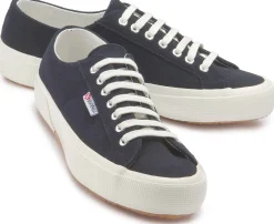 Sneaker|Schnürschuhe|superga Sneaker in Übergrößen Blau